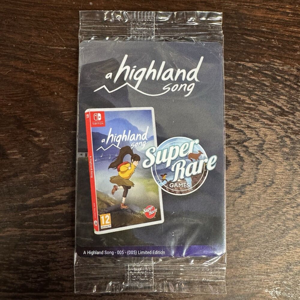 A Highland Song Super Rare Games Sealed Pack Contains Foil 005 Trading Card Holo